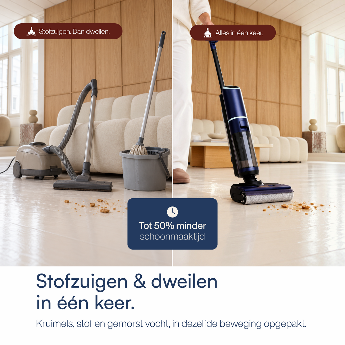 Dweilstofzuiger Aqualis S1