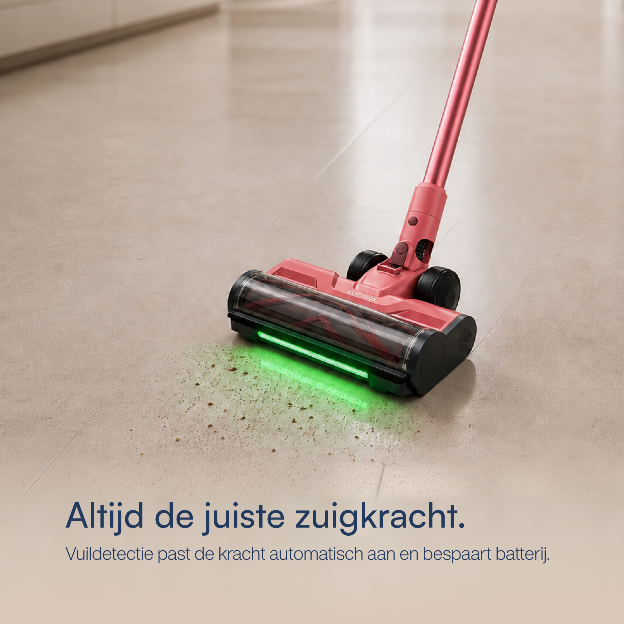 Stick vacuum cleaner CleanDetect Pink