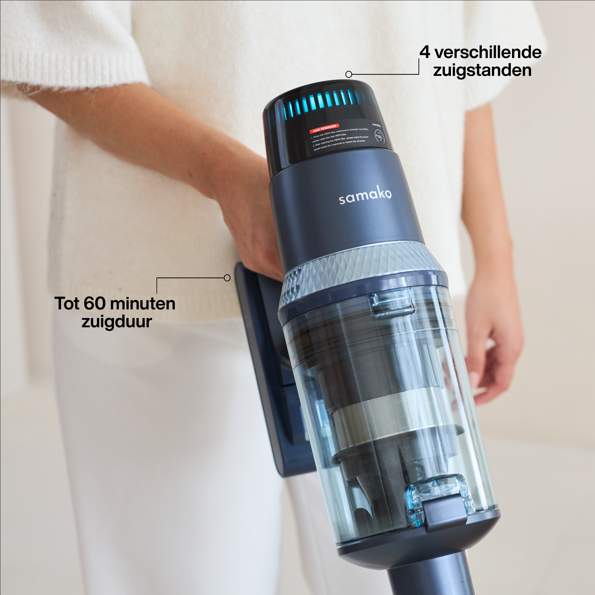 Stick vacuum cleaner CleanDetect