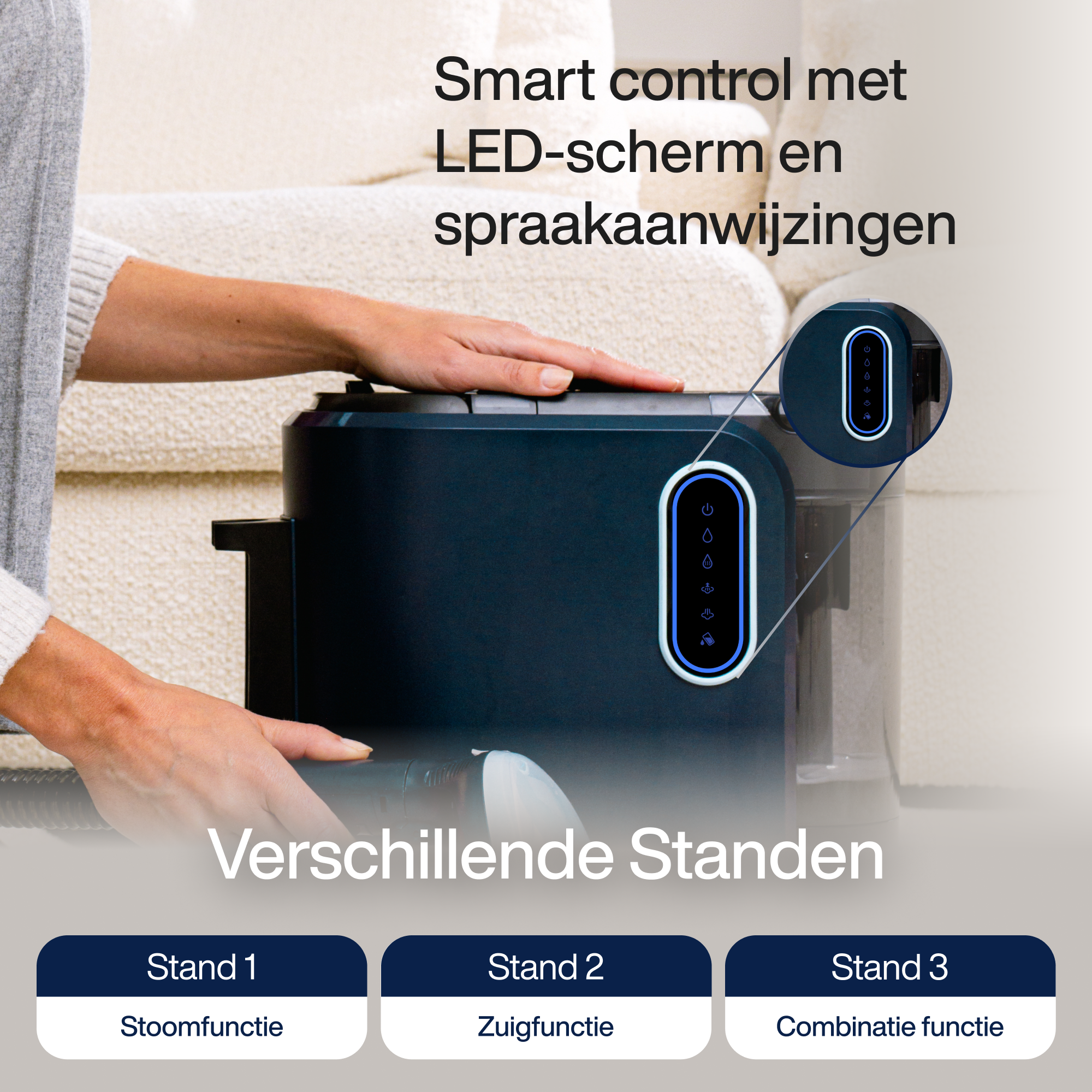 Stain remover PowerClean Pro - Steam & Hot water