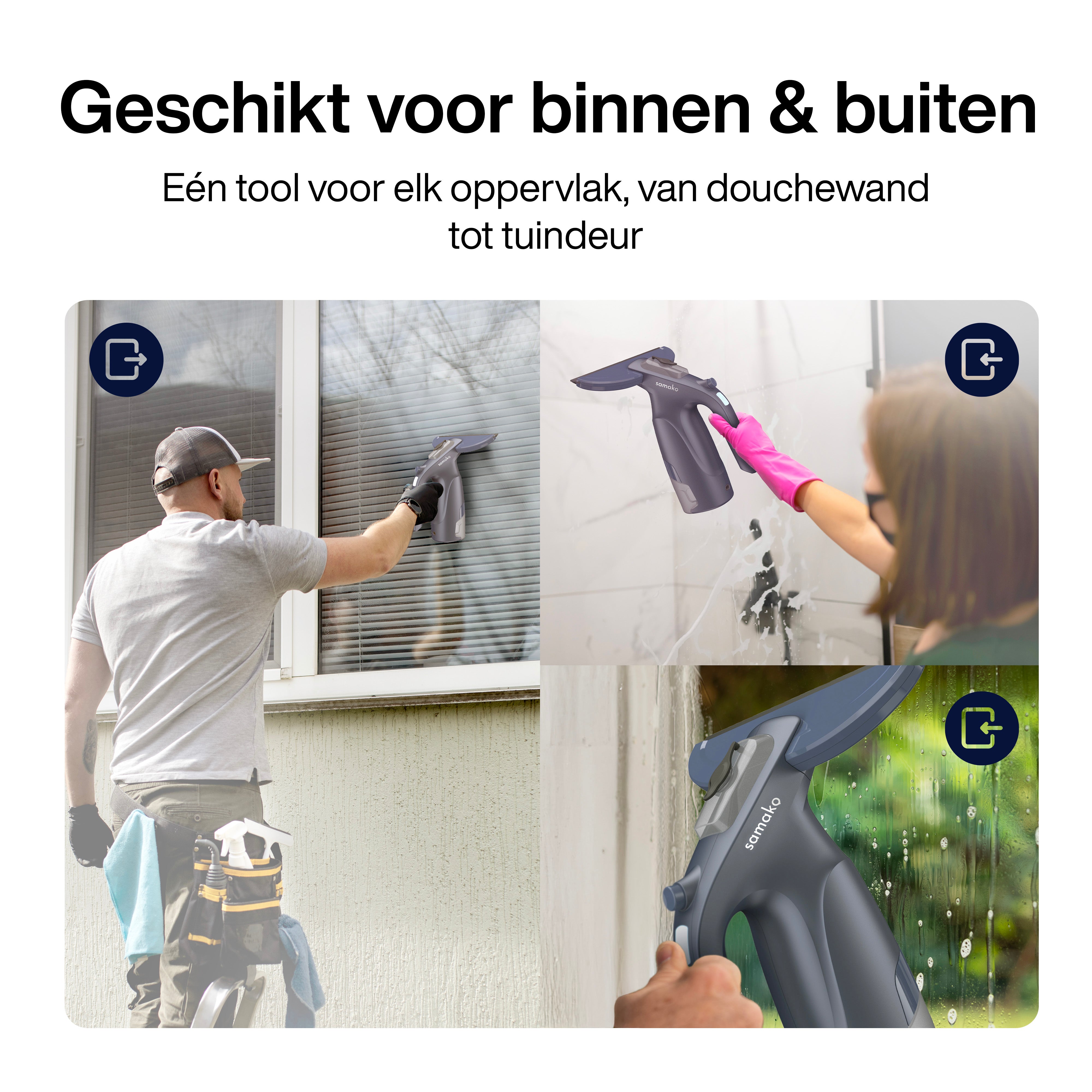 Elektrischer Fensterwischer CrystalClear