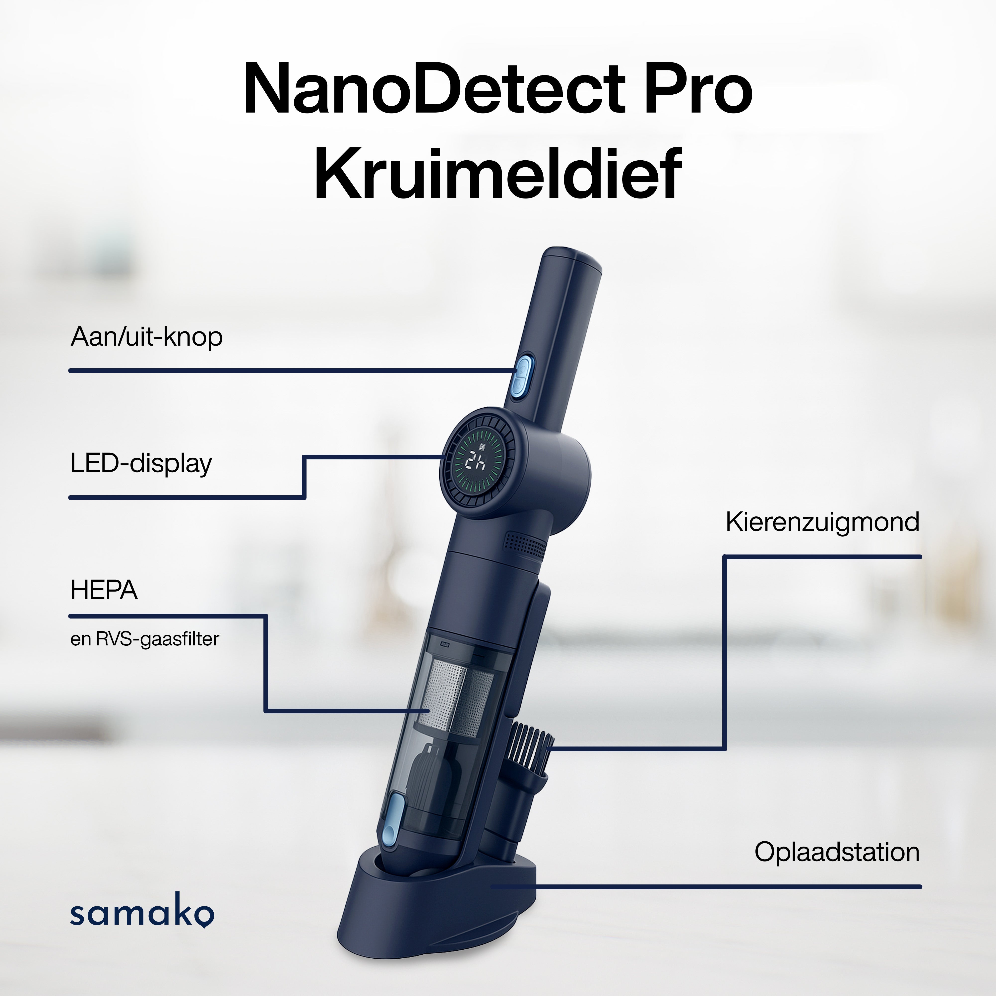 NanoDetect Pro dustbuster