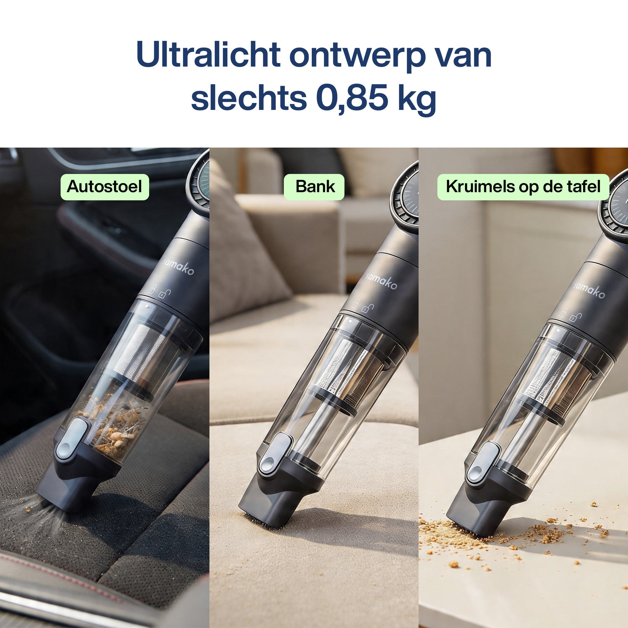 Akku-Handstaubsauger NanoDetect Pro