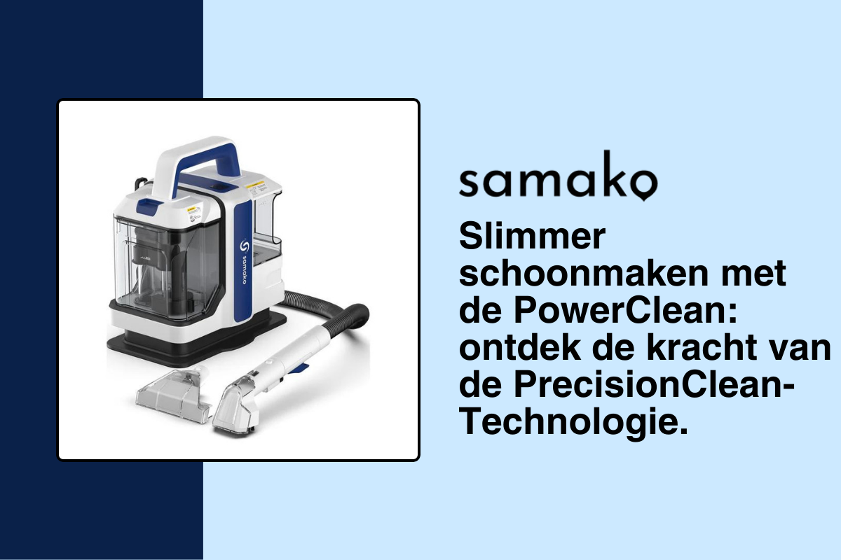 Slimmer schoonmaken met de PowerClean: ontdek de kracht van de PrecisionClean-Technologie.