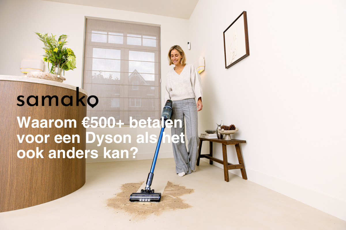 Waarom €500+ betalen voor een Dyson als het ook anders kan?