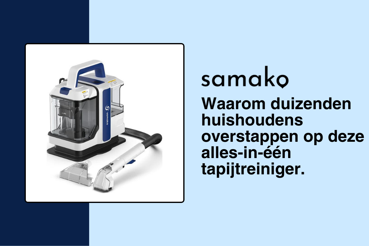 Waarom duizenden huishoudens overstappen op deze alles-in-één tapijtreiniger.