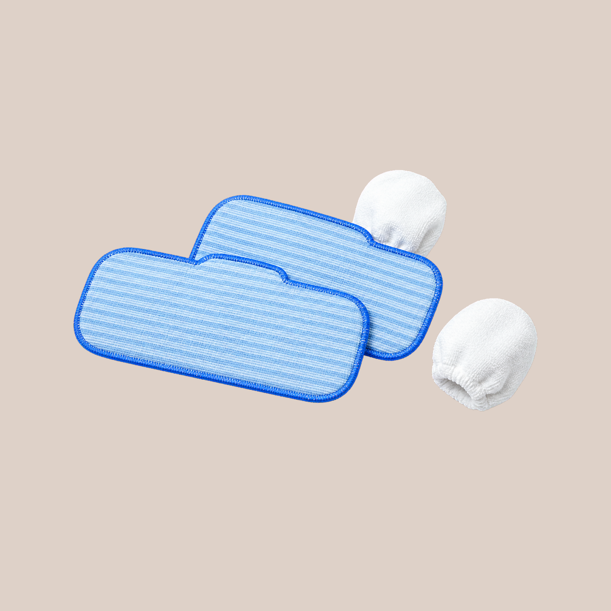 Halo premium stoomdoeken + Microvezelhoesjes (2 stuks)