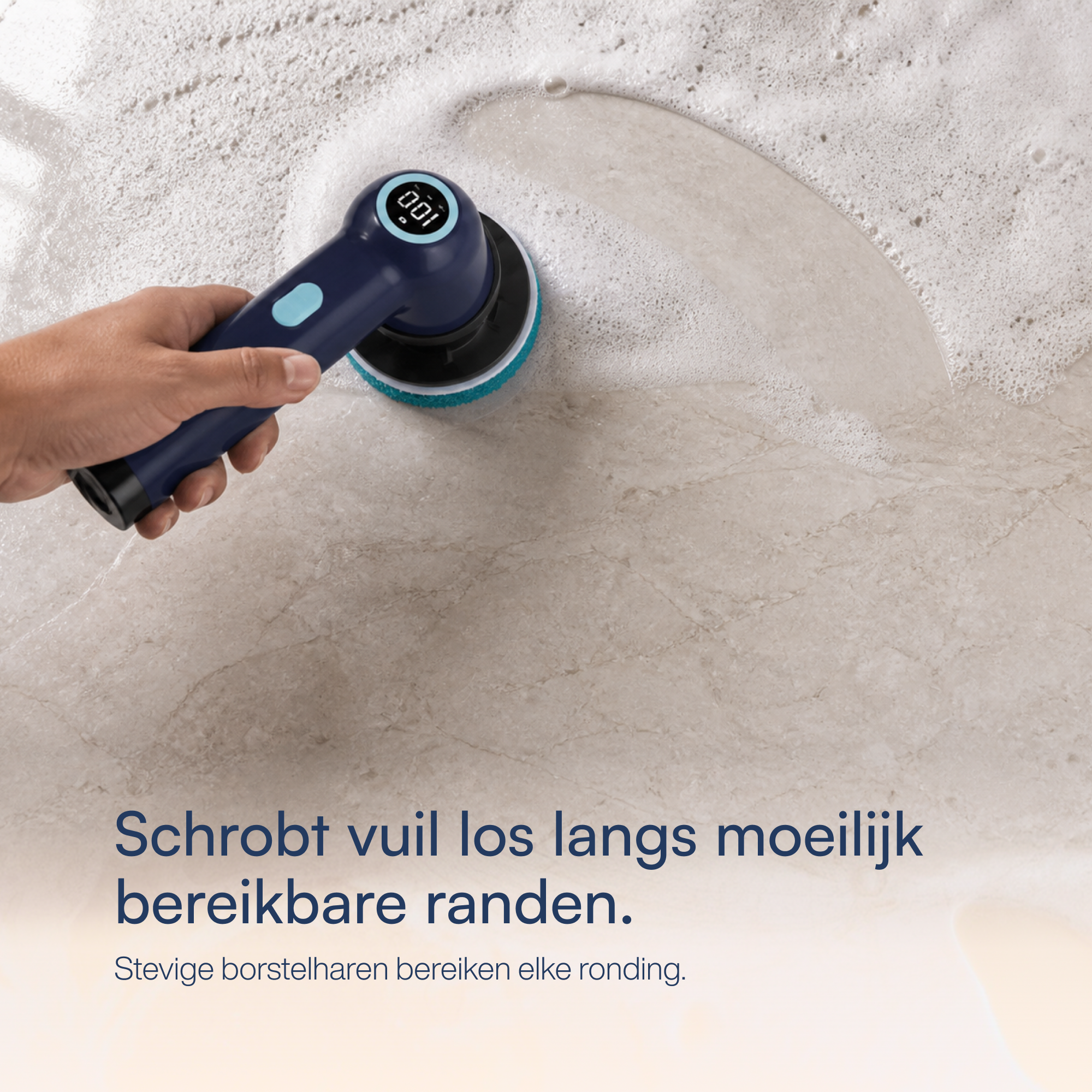 Elektrische Schrobborstel NanoPro