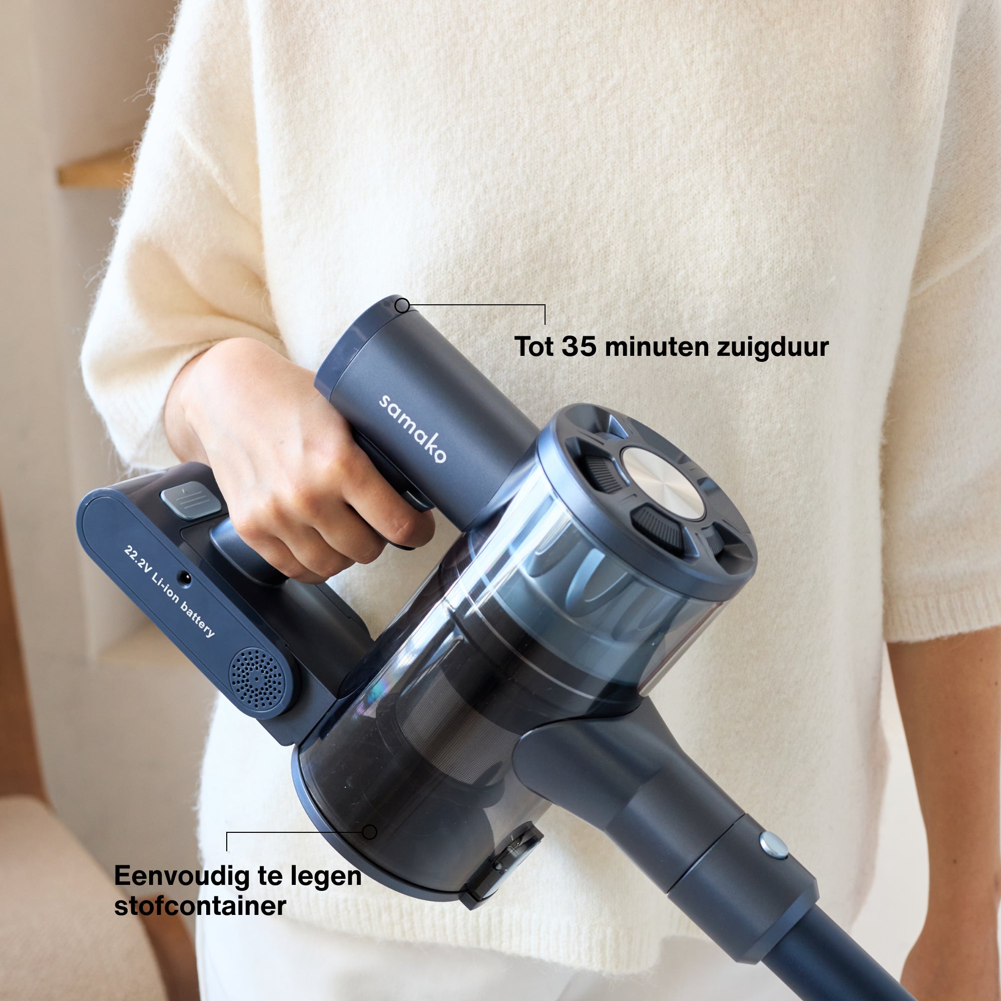 Steelstofzuiger CleanDetect Lite