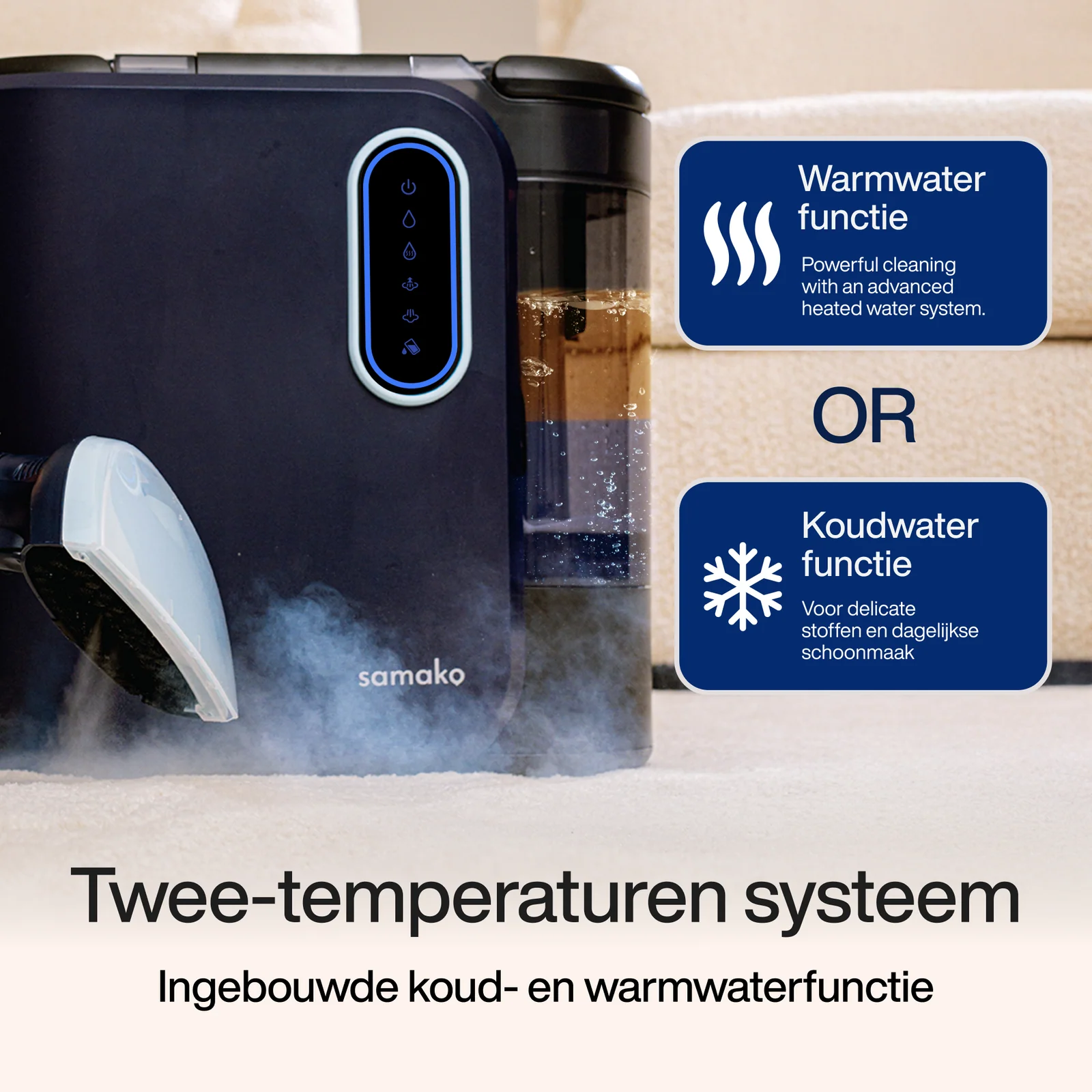 Twee-temperaturen systeem